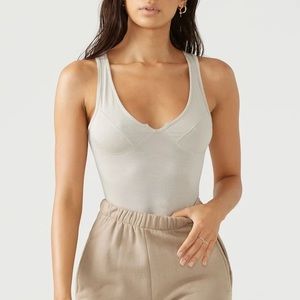 Joah Brown Balconette Tank Top M/L